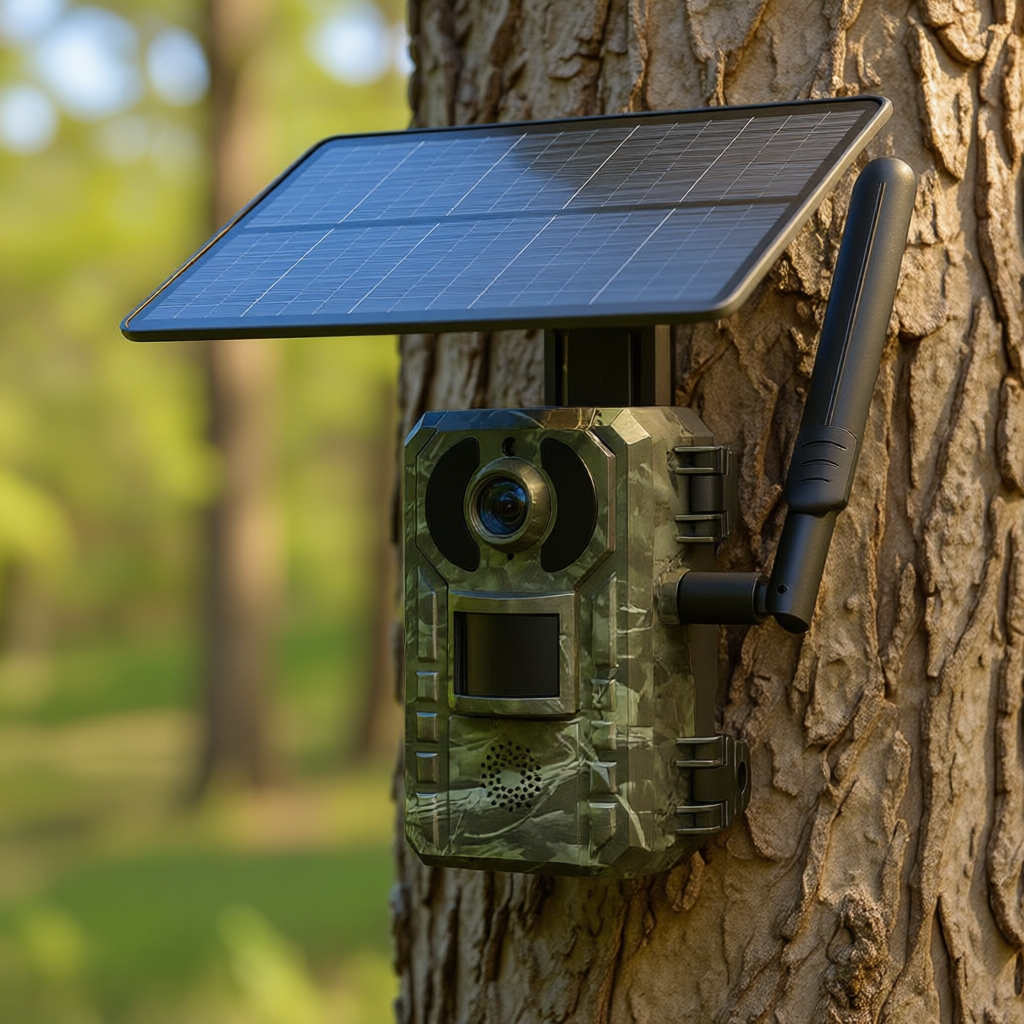 Caméra De Chasse Solaire 4G + Application Mobile
