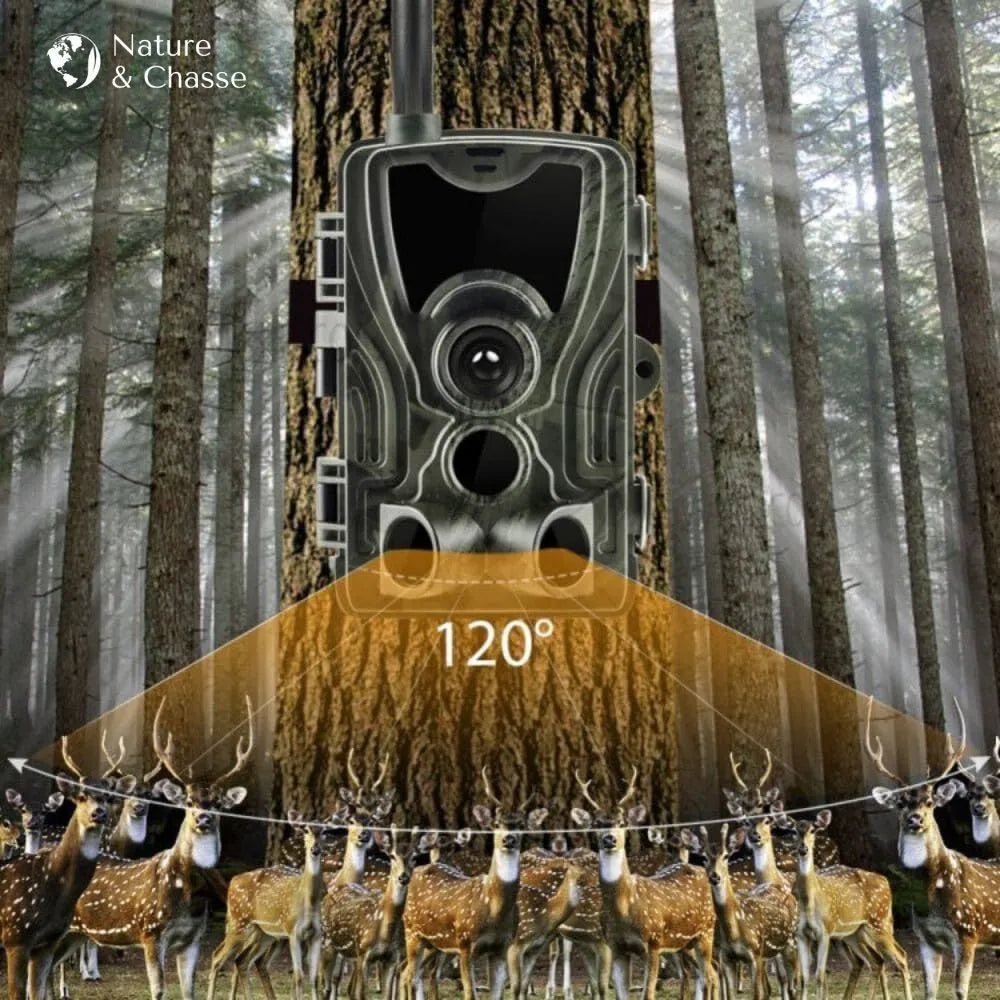 Caméra De Chasse 4G+ 4K Avec Écran - Nature & Chasse®