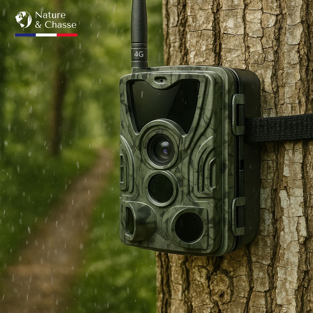 Caméra de Chasse 4G 4K - Batterie Rechargeable - Nature & Chasse®