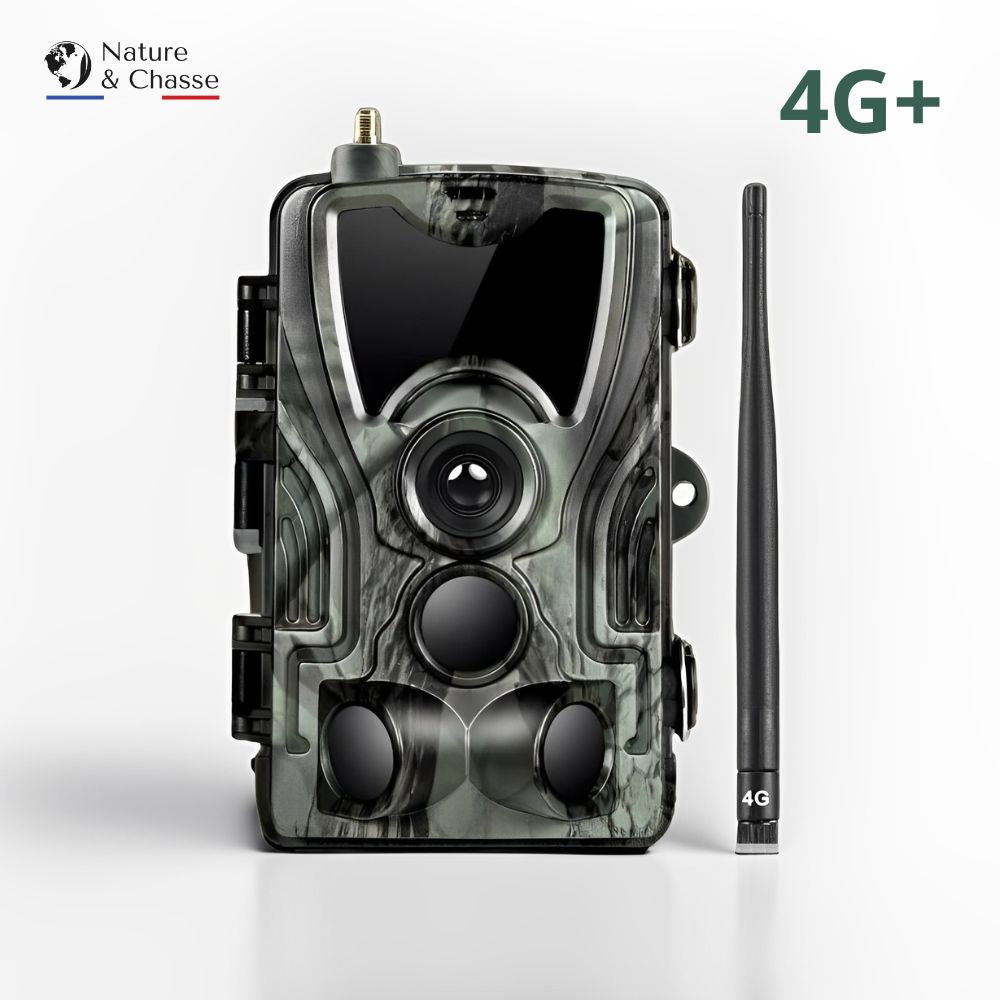 Caméra de Chasse 4G 4K - Batterie Rechargeable - Nature & Chasse®