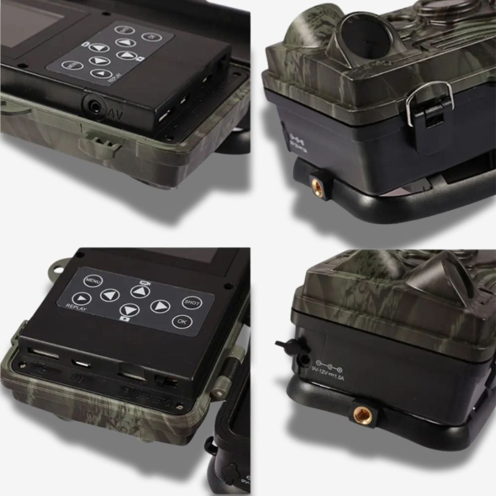 Caméra de Chasse 4G 4K - Batterie Rechargeable - Nature & Chasse®