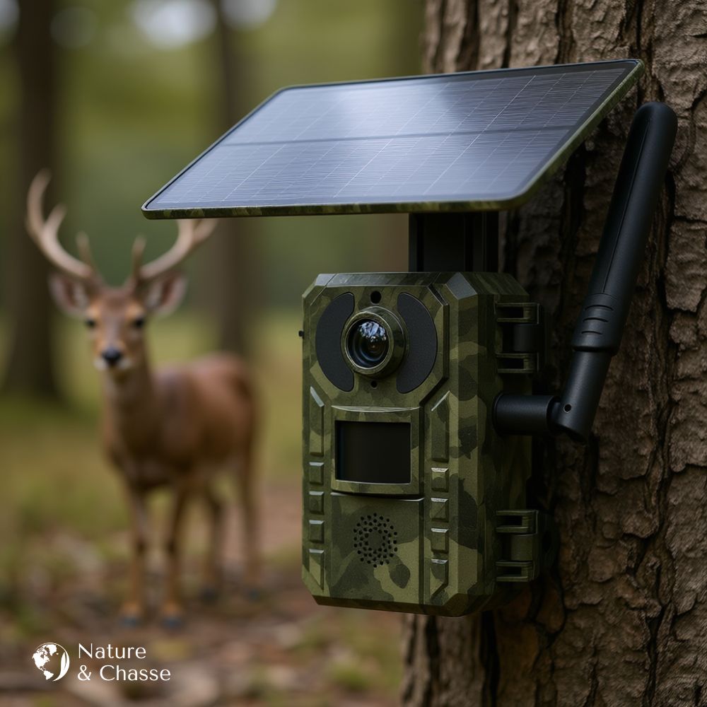 Caméra De Chasse 4G + Panneau solaire + Application Mobile
