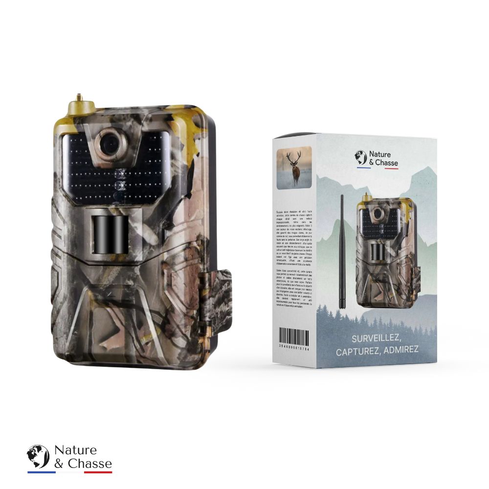 Caméra De Chasse 4G+ 4K - Nature & Chasse®