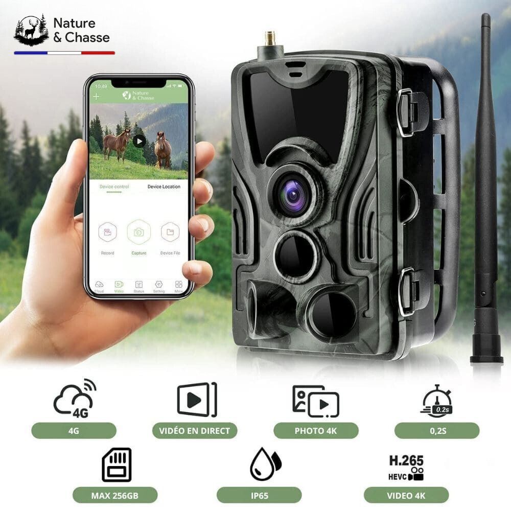 Caméra De Chasse 4G+ - Nature & Chasse®