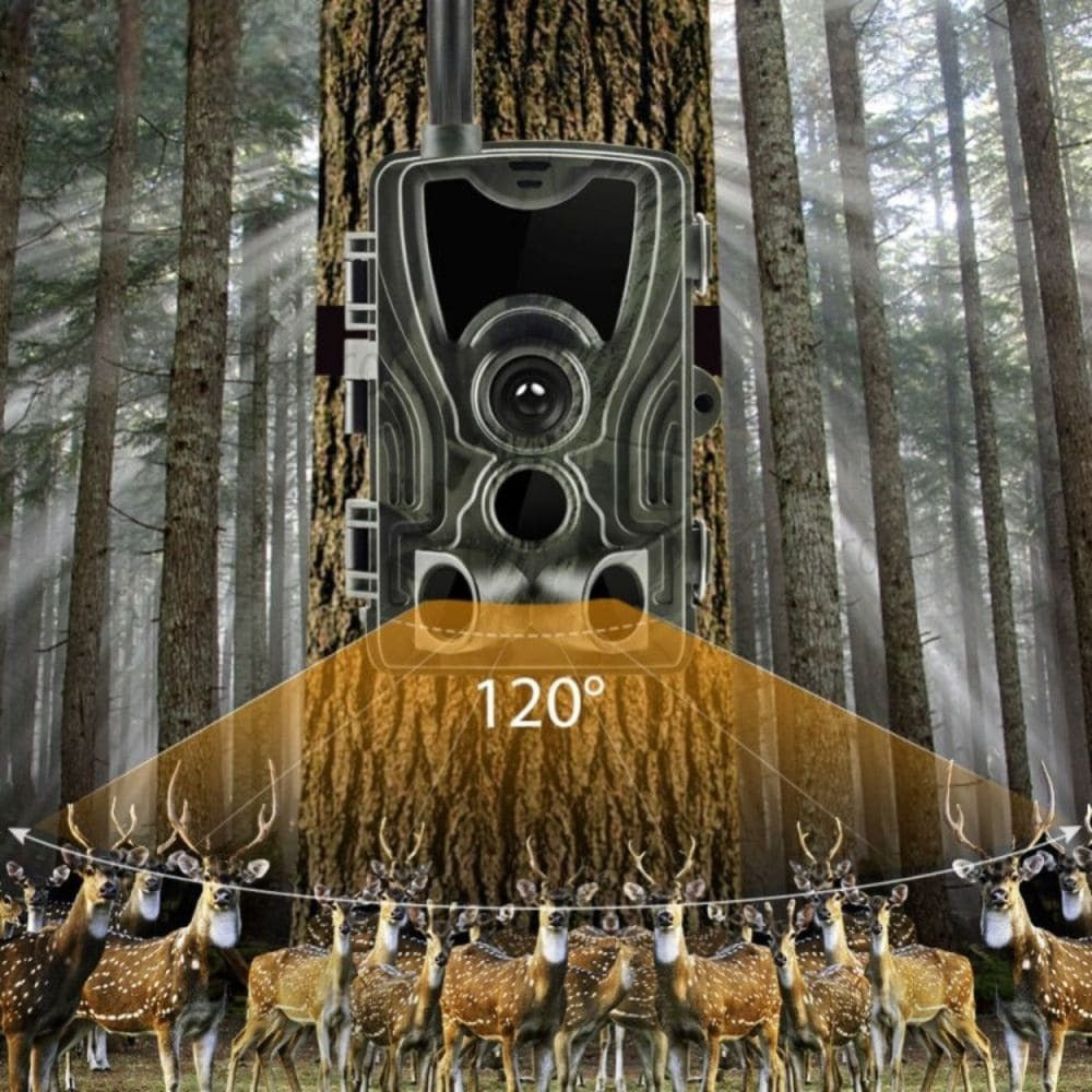 Camera de surveillance extérieure avec écran - Nature & Chasse®