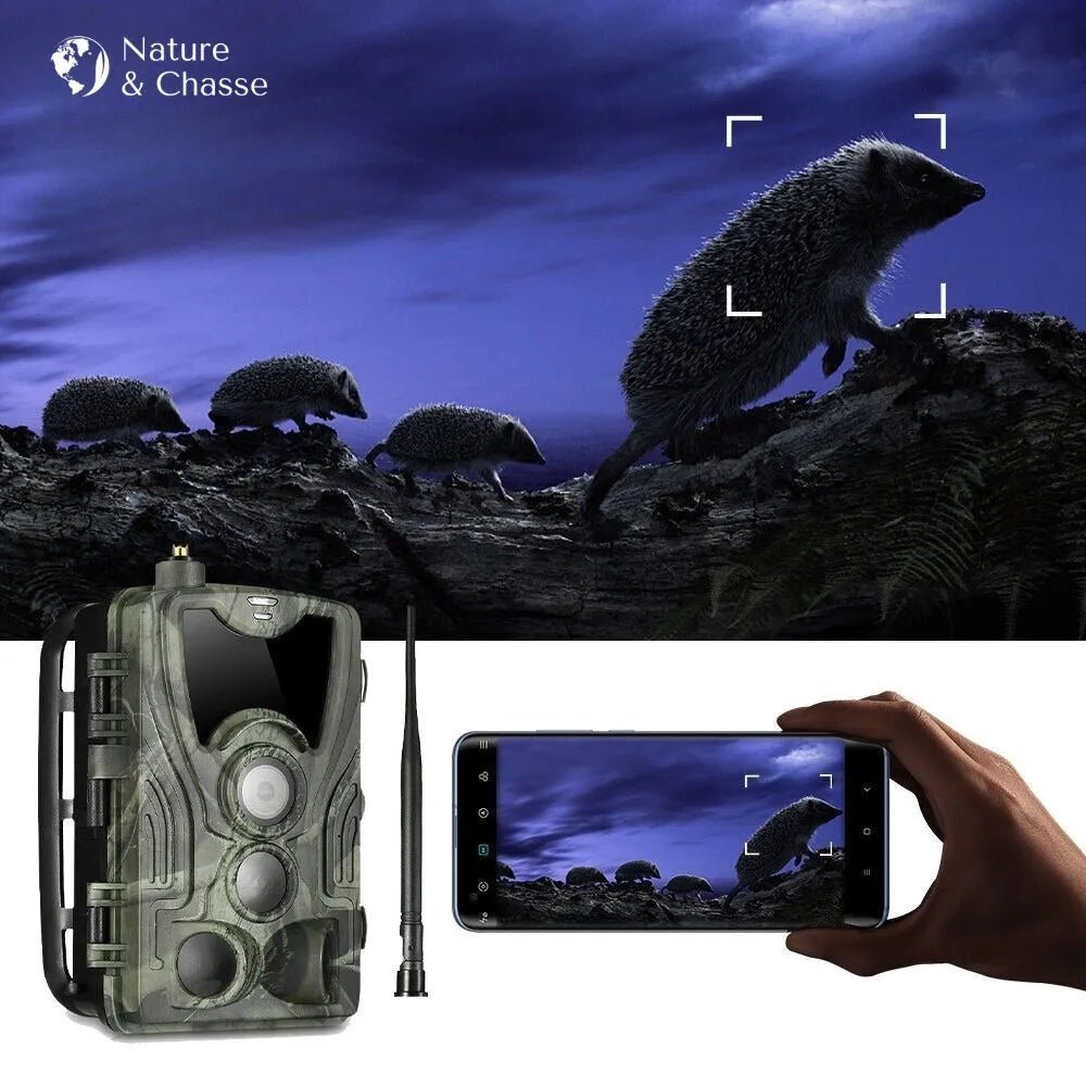 Caméra De Chasse 4G+ 4K Avec Écran - Nature & Chasse® - Caméra Chasse