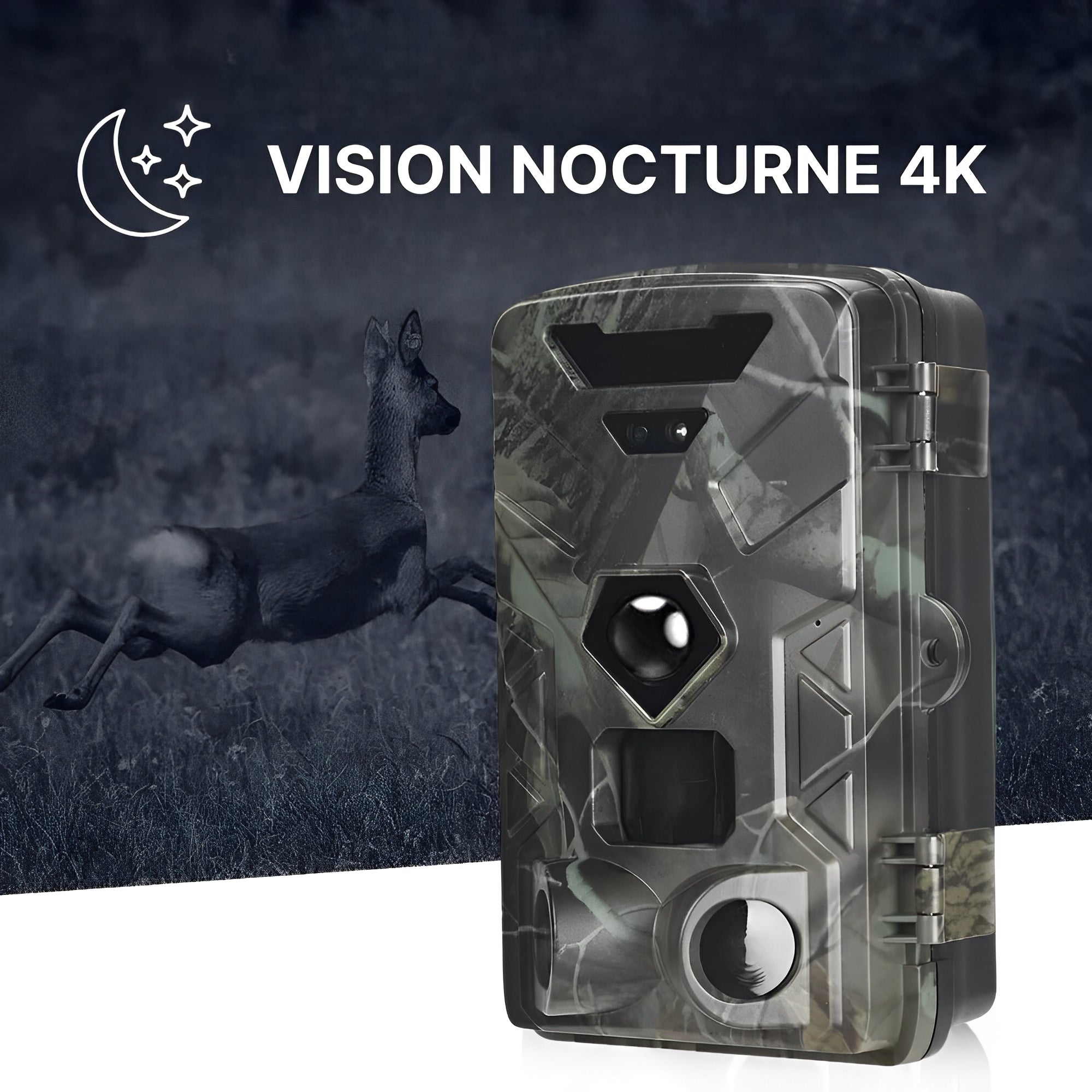 Caméra De Chasse 4G TotalCadeau, Vision Infrarouge, Waterproof, Modèle Mini