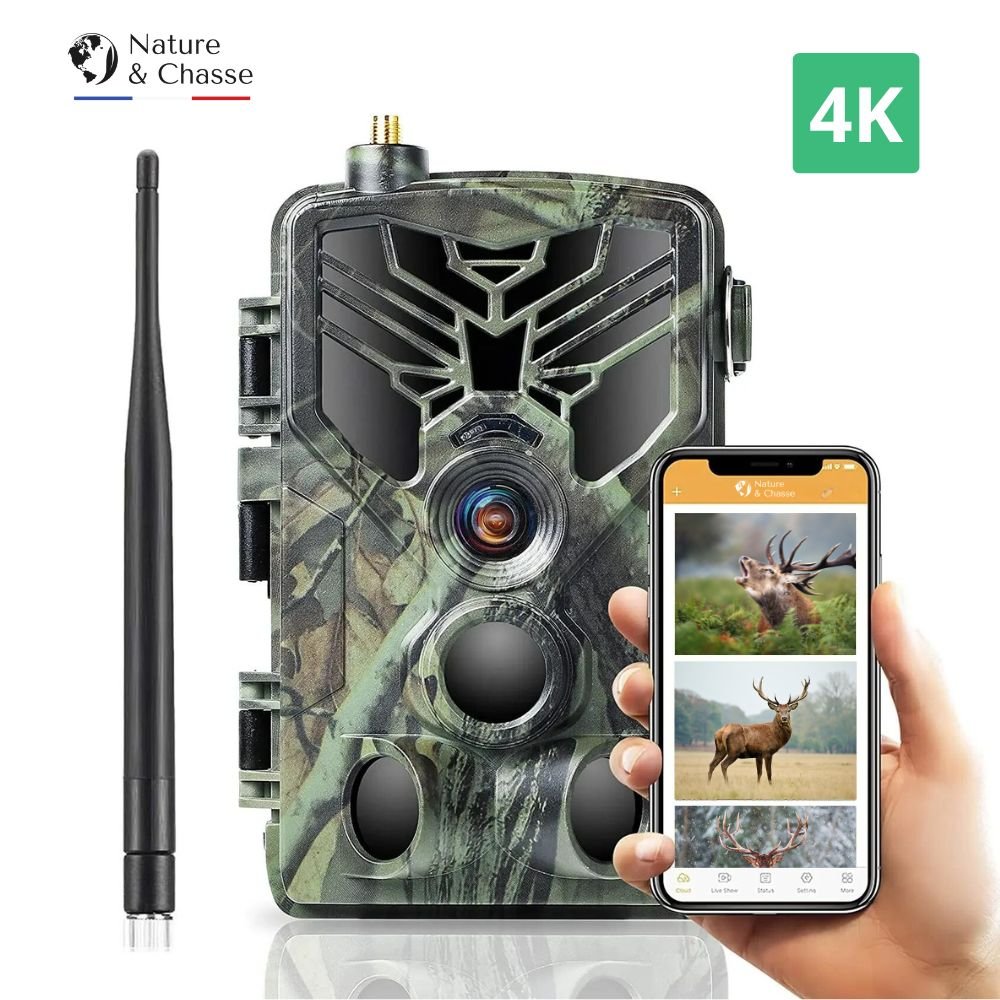 Caméra de Chasse Connectée avec Alerte SMS/MMS - Caméra Chasse