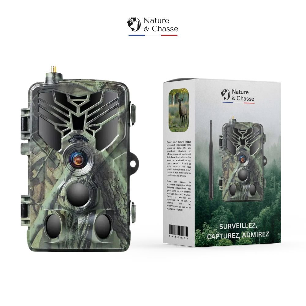 Caméra de Chasse Connectée avec Alerte SMS/MMS - Caméra Chasse