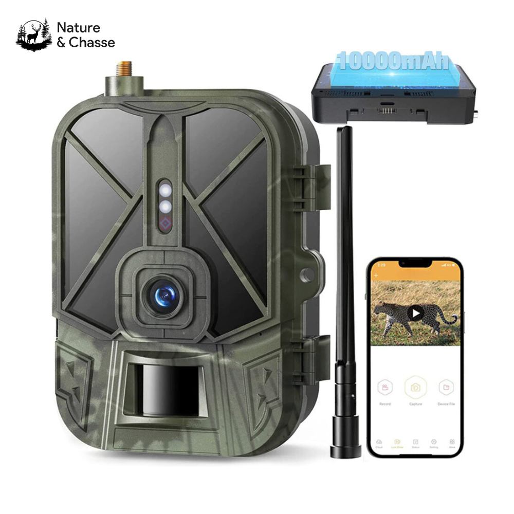 Caméra de Chasse Connectée - Nature & Chasse® - Caméra Chasse