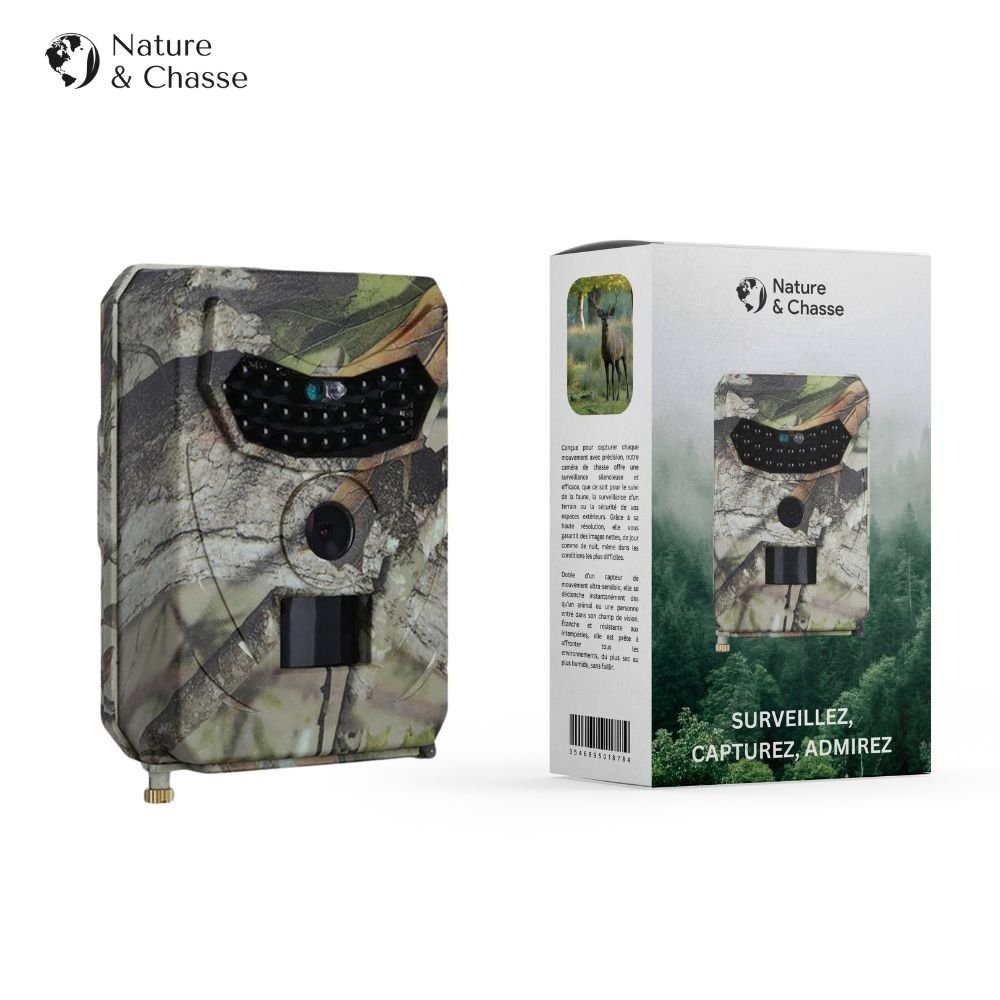 Camera de chasse Vision Nocturne - Nature & Chasse® - Caméra Chasse