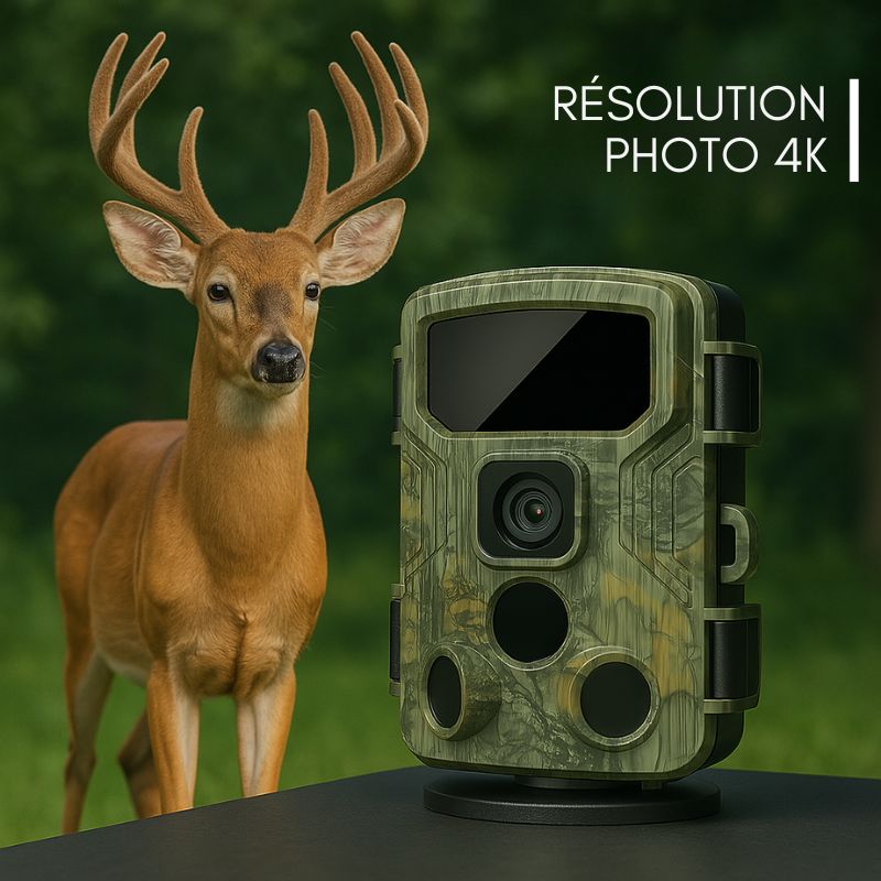 Caméra De Chasse WIFI 4K - Nature & Chasse® - Caméra Chasse