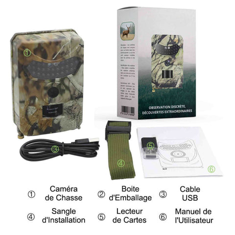 Camera de chasse - Modèle Premium - Nature & Chasse®