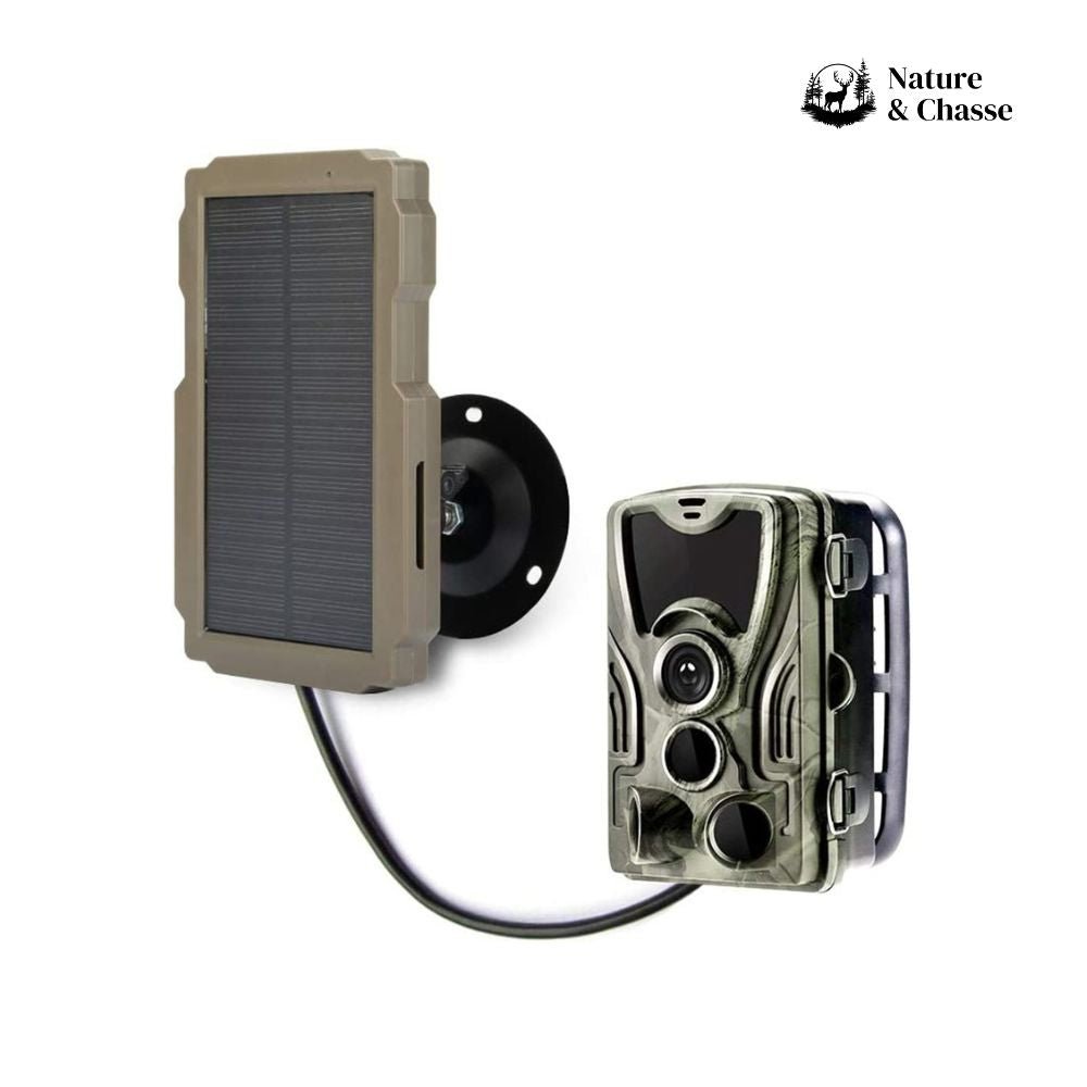 Kit panneau solaire pour les caméras de chasse - Caméra Chasse