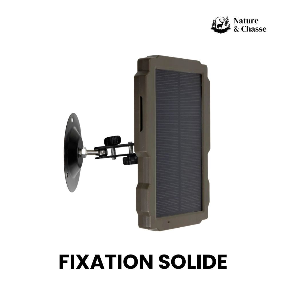 Kit panneau solaire pour les caméras de chasse - Caméra Chasse
