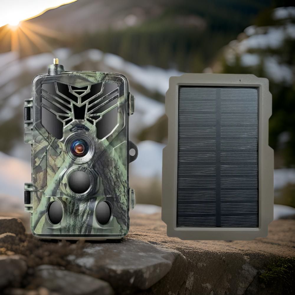 Kit panneau solaire pour les caméras de chasse - Caméra Chasse